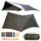 Travel Bird Ultralight Tarp, 14ft Hammock Tarp Rain Fly Lightweight Waterproof Camping Tent Tarp with Doors, Multifunctional Tarp for Backpacking Camping Hiking