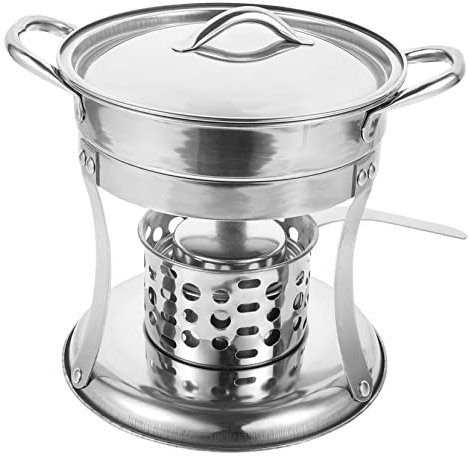 Hoement Poêle À Feu Unique Marmite Pratique Marmite De Cuisine Ustensiles De Cuisine Pot En Acier Inoxydable Marmite De Cuisine Marmite Pratique Marmite Polyvalente Marmite Chinoise