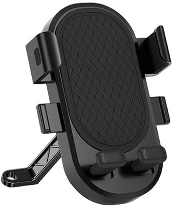 POIBNZ Motorrad Handyhalterung für Honda Gyro 2006-2013, 360° Verstellbare Drehung Anti Shake Stoßdämpfender Handyhalter Motorrad, wasserdichte Stabil Langlebig,Rearview Mirror