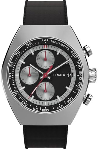 Timex Herren Chronograph Quarz Armbanduhr Legacy Tonneau