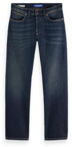 Scotch & Soda Men's The Zee Straight-Leg Jeans Casual Trousers