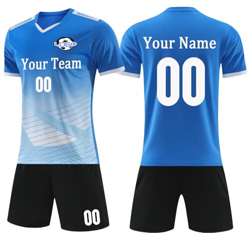 Girls Football Kit Personalised Football Kit Customisable with Name Number Team Logo
