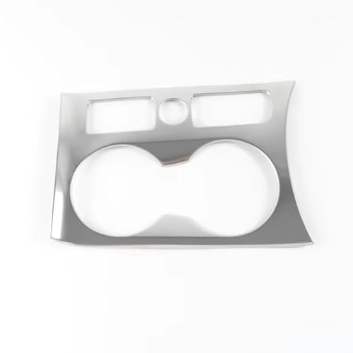 Compatible with Audi Q3 2013-2018 LHD, Car Cup Holder Cover, Center Console, Water Cup Holder, ABS Cover Frame, ABS
