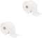 NIYANGLE 2 Rouleaux Tissu non tissé épais chiffons de nettoyage réutilisables serviette non tissée serviette de nettoyage jetable blanche