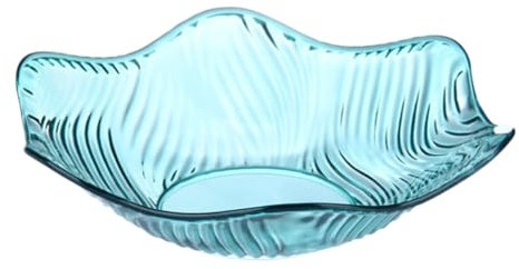 Cabilock Piatto Frutta in Plastica Design Ciotola per Snack e Dolci Insalatiera Colore