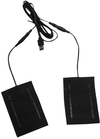 USB Gloves Heating Pad - Compact 5v Electric Warmer, Rapid-Heat Pad Insert, Reusable Thermal Layer for Women Men | Camping Gear, Snow Riding, Cold Weather Commuting, Heated Comfort Hand Solution