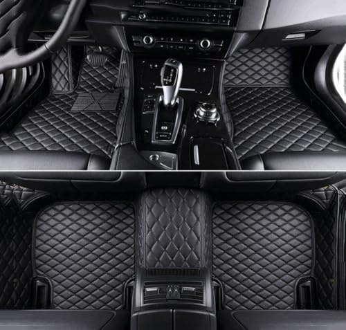 WJYZNB Automatten für vorne und hinten, Kompatibel für VW Golf 6 2008-2013, Autoinnenausstattung