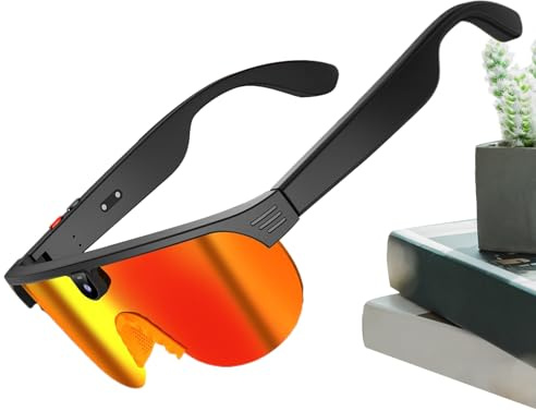 Fahrradbrille, UV-Schutz, Touch-aktivierte KI-Übersetzung, Smart-Biking-Videobrille, für Jugendliche, Teenager, Sohn, Tochter, Familie, Freunde, Männer, Mädchen, Frauen