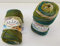 5 x 100 Gramm Alize Burcum Batik Wolle mehrfarbig mit Farbverlauf, 500 Gramm Strickwolle (oliv taupe beige u.a. 4684)