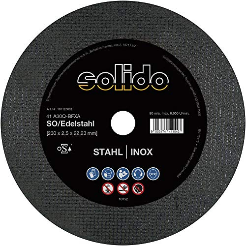 SOLIDO441153FORM41Trennscheibegerade125x2.0mmMetall