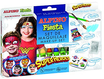 Alpino-DL000108 DC Comics Super Heroes Set de maquillaje Superheroes, color surtido (DL000108)