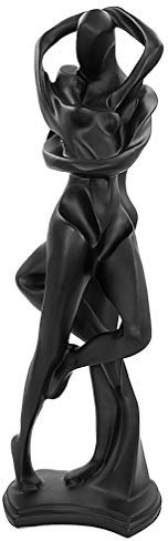 DreamsEden Romantisches Paar Kunst, tanzende Skulptur, Jahrestag, Hochzeit, abstrakte Ornament, Figur für Zuhause und Büro (leidenschaftliche Umarmung und Kuss)