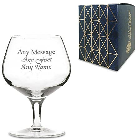 Personalised Engraved 230ml Napoleon Brandy Gift Box Wedding Birthday Christmas