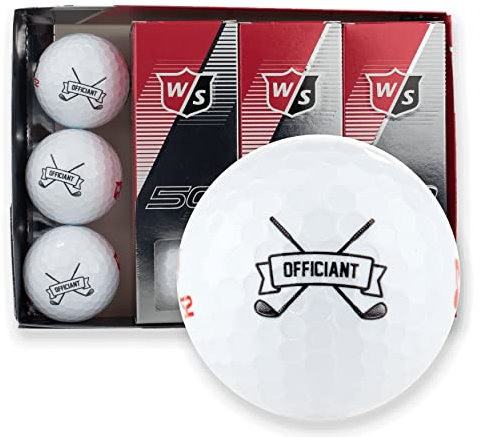 Buffalo BottleCraft Wilson Staff Elite Golfbälle, offizielles Hochzeitsgeschenk, 1 Dutzend