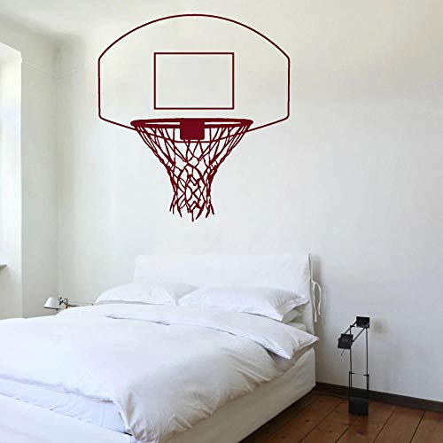Basketball Wandaufkleber Reifen Aufkleber Korb Netzaufkleber Sportzimmer Wanddekoration Kreative Jungen Schlafzimmer Dekor Kunst Wandbild
