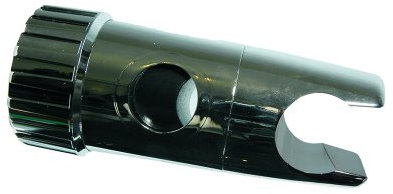 One Stop DIY 3 x Brause-Schiebehalterungen, verchromt, verstellbar, für 19 mm Schiene