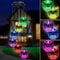 Vegena Solarleuchten Windspiele für Außen, Led Mobile Windspiel Hängend Farbwechsel mit Led Eule Solar Gartenbeleuchtung Windspiele für Draußen Hängend Wasserdicht für Terrasse Party Baum