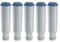 5 Schraubbare Wasser Filter Patronen Kartuschen kompatibel für Krups Siemens Neff Tefal AEG u.a.