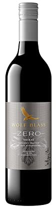 Wolf Blass Zero, Low Alcoholic Shiraz Wine Case from Australia (6x75cl bottles), ABV 0.5%