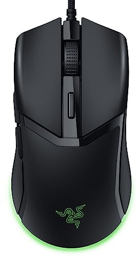 Razer Cobra - Mouse da gioco cablato, interruttori ottici Gen-3, 58 g, nero | Illuminazione Chroma RGB con sottofondo, sensore ottico preciso da 8500 DPI, piedini per mouse in PTFE al 100%