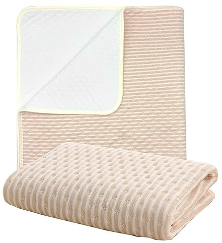 Almohadillas de Enfermería Lavables, Toallitas Húmedas para Bebés Protector de Colchón Incontinencia Toallitas para Bebés Almohadillas Incontinencia (70 * 90 cm / 27,5 * 35,4 ')