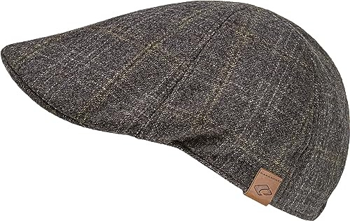 CHILLOUTS Jaro Flatcap Schirmmütze Schiebermütze Herren - mit Schirm, Futter, Futter Winter Herbst-Winter