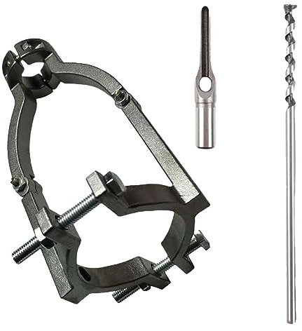 LOVIVER Vierkantloch-Bohrer-Adapterhalterung, Klemmdurchmesser zwischen 38 mm und 55 mm