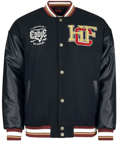 Stranger Things Hellfire Club Männer Collegejacke schwarz M