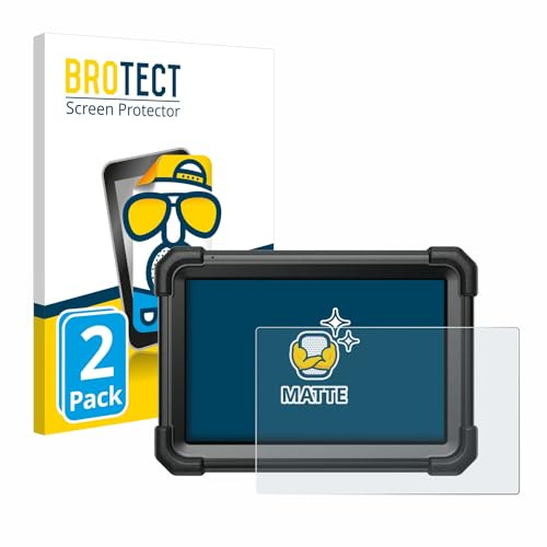 BROTECT Schutzfolie für Launch X-431 Pro3 Apex | 2 Stück Entspiegelnder Displayschutz Made in Germany Matte Displayschutz-Folie Anti-Reflex Anti-Fingerprint Einfache Montage
