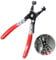 Hose Clamp Pliers, Hose Clamp Pliers, Spring Band Clamp Pliers, Hose Clamp Pliers, Used for Car Disassembly, Installation and Maintenance