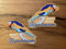 vinskool 2X Road Runner Aufkleber 10x8cm / 20x16cm / 30x24cm Kult Sticker Set Oldschool Hotrod V8 USA Muscle Car Oldtimer Tuning Biker Cafe Racer Auto Motorrad (20x16cm)
