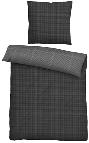 biberna Mako-Satin Bettwäsche 0614606 KARO