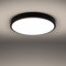 SOLLUX lighting - Hängelampe - Pendellampe ONYX - Pendelleuchte - Hängelleuchte - Niedriger Energieverbrauch - 65W, 5177lm, CRI81, 3000K, ~230V, 50Hz, IP20 - Schwarz - 60x60x6cm