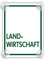Landwirtschaft Schild für Auto mit 4x Saugnapf - Landwirtschaft Autoschild aus Acrylschild - Saugnapfschild für Landwirt Windschutzscheibe 50x200mm