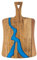 VALINK Tagliere in legno, fatto a mano, in resina epossidica, tagliere da cucina tipo A
