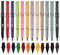 XPEX 12 Stück Tintenlose Ewig Bleistifte,Ewiger Bleistift Mit 12 Austauschbarem Graphitstift Kopf,Everlasting Pencil,Unbegrenzt Schreibender,Tintenlose Bleistifte