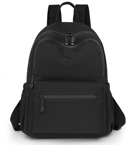 YUESITE Rucksack Damen Wasserdicht Nylon Damenrucksack Casual Daypack Frauen Elegant Schultertasche Cityrucksack Reiserucksack für Reisen Schule Arbeit