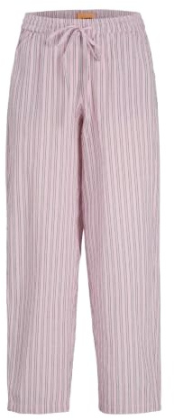 JACK & JONES Damen Jxzoe Seersucker Mw Barel Pant WVN Ln