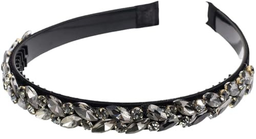 Strass-Stirnband für Damen und Mädchen, modischer Kopfschmuck, Haarschmuck für Hochzeiten, Partys und besondere Anlässe