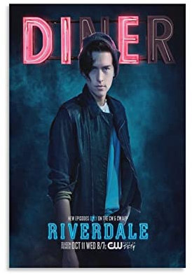 HSYIFF Leinwand Wandkunst Malerei Senza Cornice 30 * 50cm Riverdale Archie Wonderful TV-Serie Poster Decorative Painting Canvas Wall Art Living Room