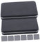 VICASKY 2 Set Palette Ombretti e Blush Portatile per Cosmetici Design Versatile per Ombretto Blush e Fondotinta e per