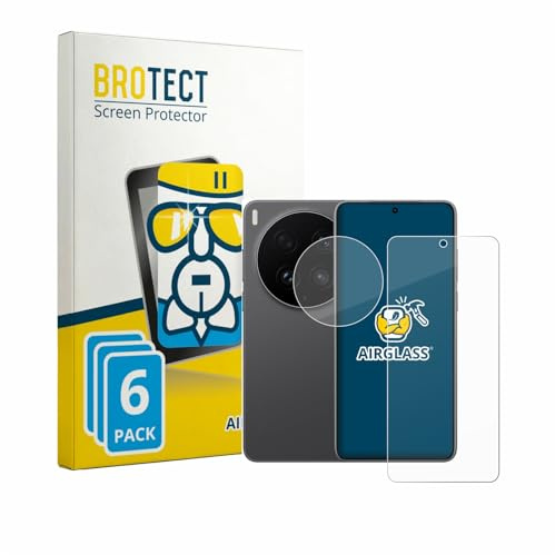 BROTECT 6 Stück Schutzglas für Vivo X300 Ultra (Display+Kamera) Schutzfolie Panzer Folie Glas[Extrem Kratzfest, Anti-Fingerprint, Ultra-]