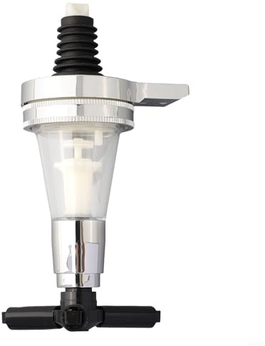Wandmontierter Alkoholspender Kopf Für Bar Und Zuhause, Präzise Dosierpumpe 25Ml/35ml/45ml, Wein Likör Bier Auslaufhahn Aus ABS & Silikon, Essentielles Barwerkzeug(35ml)