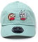 RICK AND MORTY Herren R&M-Dad Cap Baseballkappe, grün, Einheitsgröße