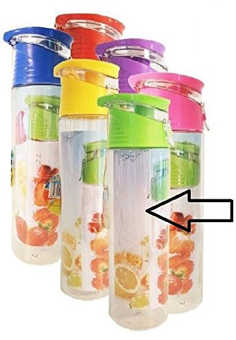 Aqua Laser Trinkflasche Trutti mit Obstfilter, 700 ml, versch. Farben (grün)