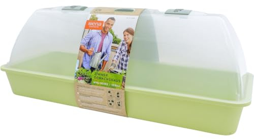 Siena Garden Zimmergewächshaus Maxi-Grow, 54x20x21,5 cm pastellgrün