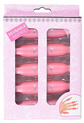 INNICON Soak Off Cap Clip 12ml, langlebig und wiederverwendbar UV/LED Soak-Off Langlebiges Gel Nagelfarbe Nail Art Maniküre Acryl Nail Art Soak Off Clip Caps