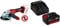 Einhell Power X-Change Brushless 115mm (4 Inch) Cordless Angle Grinder With Battery And Charger - 18V Disc Battery Grinder For Cutting, Grinding And Polishing - AXXIO 18/2230 Power Tool Set