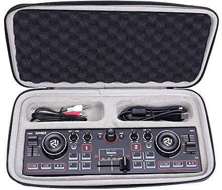 Mivofun EVA Hard Shell Case for Numark DJ2GO2 Pocket DJ Controller - Portable Travel Protective Carrying Storage Bag