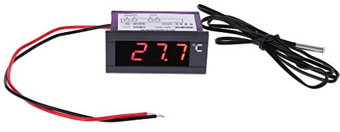 GUMEI Panel de visualización de Temperatura del congelador del refrigerador del termómetro Digital Integrado 220V